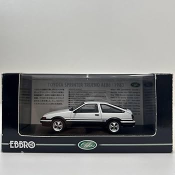 エブロ 1/43 トヨタスプリンタートレノ 3 door AE86 1983 Amazon | EBBRO 1/43 ミニカー SPRINTER TRUENO 3Dr AE86 1983